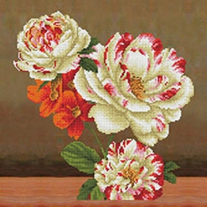 Diamond Dotz Diamond Art - Camellia and Lilly Bouquet